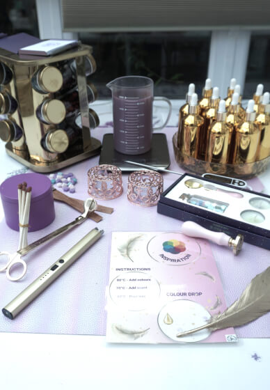 Soy Candle and Wax Seals Workshop