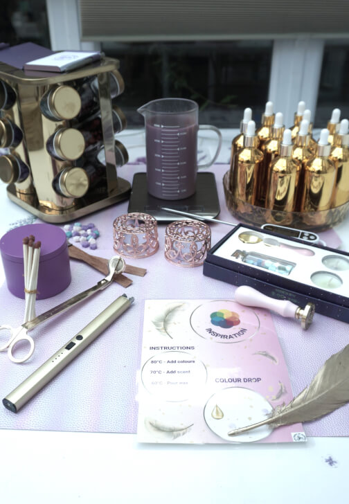 Soy Candle and Wax Seals Workshop