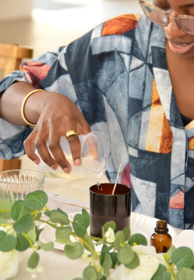 Soy Candle Making and Journaling Workshop