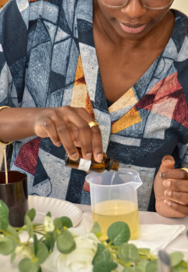Soy Candle Making and Journaling Workshop
