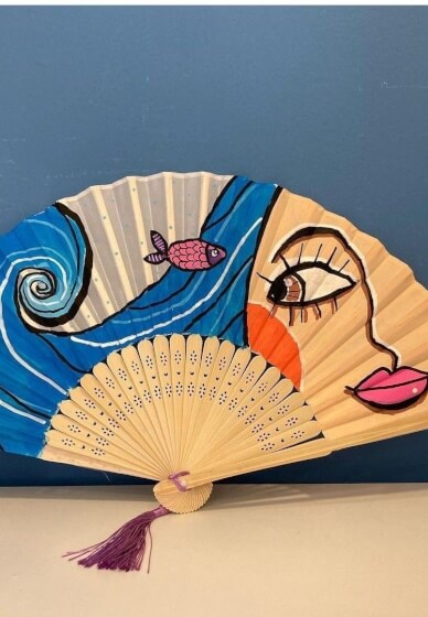 Spanish Fan Decorating Workshop for Celebrations