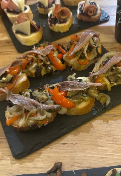 Spanish Tapas and Pintxos Cookery Class