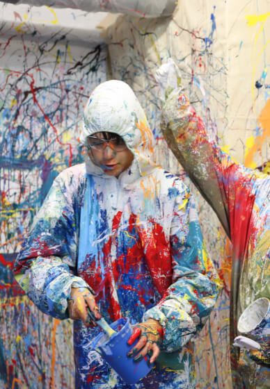 Splatter Art Workshop