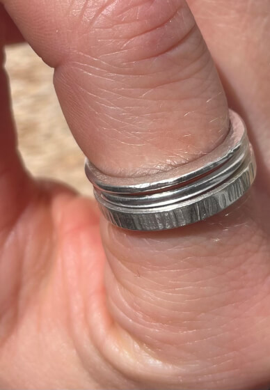 Silver Stacking Rings Workshop