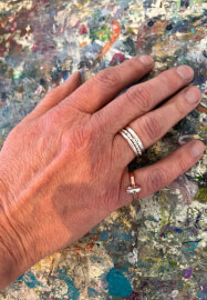 Silver Stacking Rings Workshop