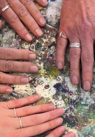 Silver Stacking Rings Workshop