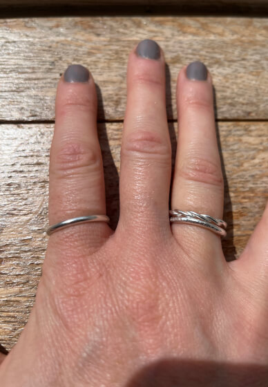 Silver Stacking Rings Workshop