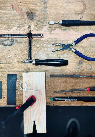 Silver Stacking Rings Workshop