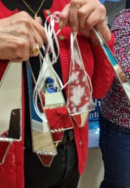 Stained Glass Christmas Decorations Workshop