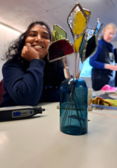 Stained Glass Class: Blossoms