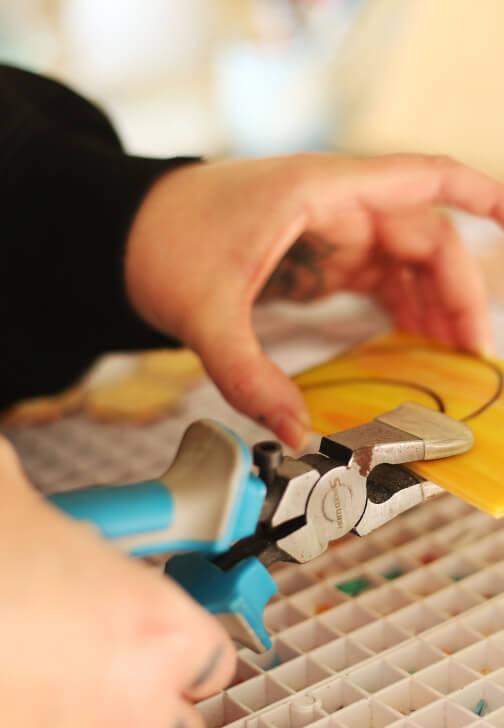 Stained Glass Disco Ball Workshop