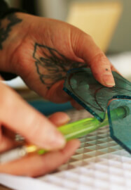 Stained Glass Disco Ball Workshop