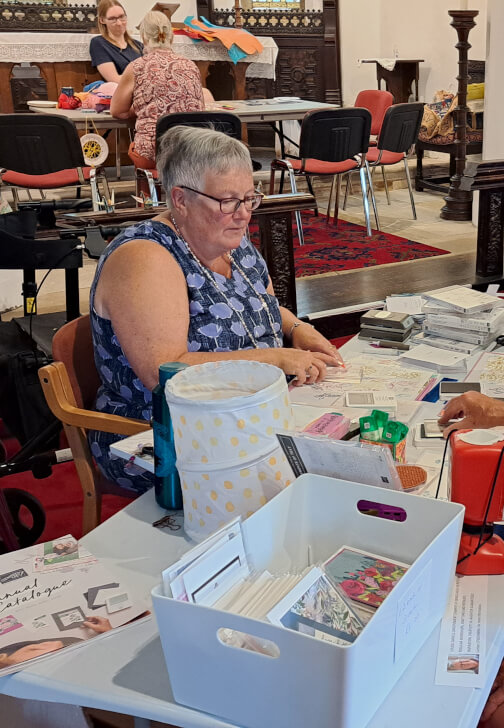 Stampin'Up Papercraft Workshop in Retford