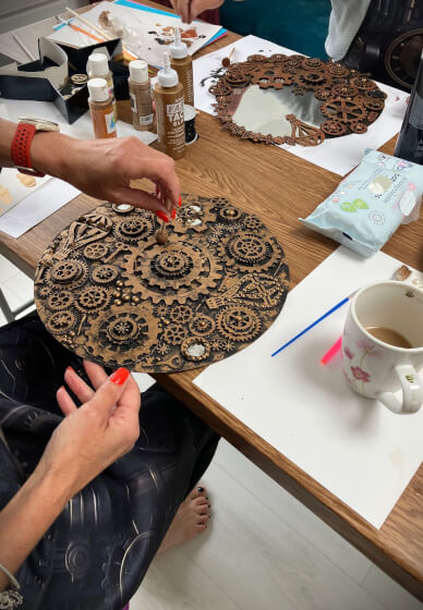 Steampunk Mirror Workshop