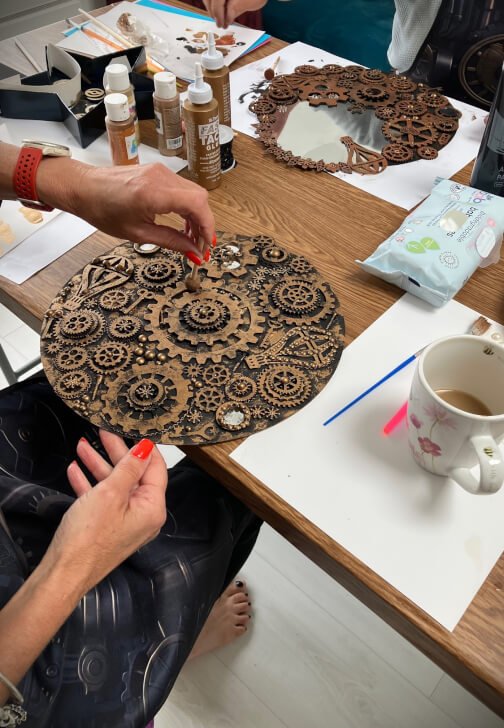 Steampunk Mirror Workshop