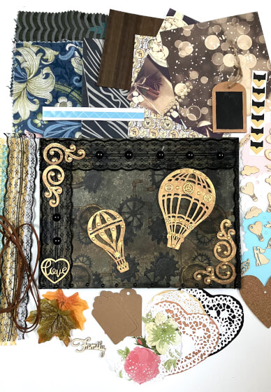 Steampunk Mixed Media Album Workshop