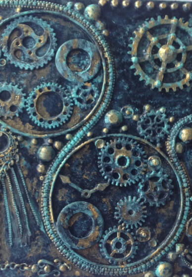 Steampunk Mixed Media Album Workshop