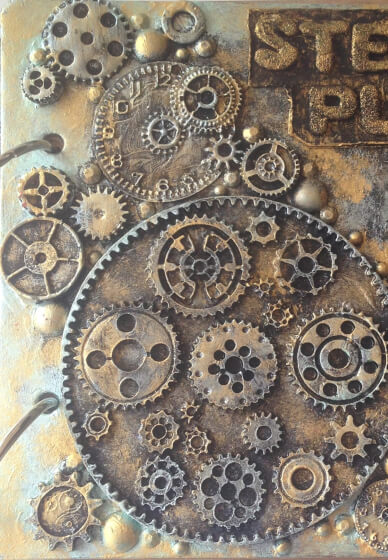 Steampunk Mixed Media Album Workshop