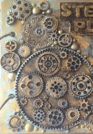 Steampunk Mixed Media Album Workshop