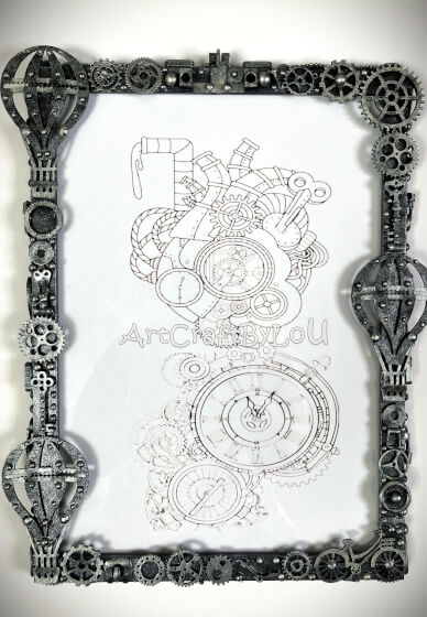 Steampunk Photo Frame Workshop
