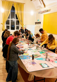 Stencil and Spray Painting Workshop: Express Session