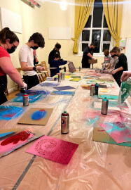 Stencil and Spray Painting Workshop: Express Session