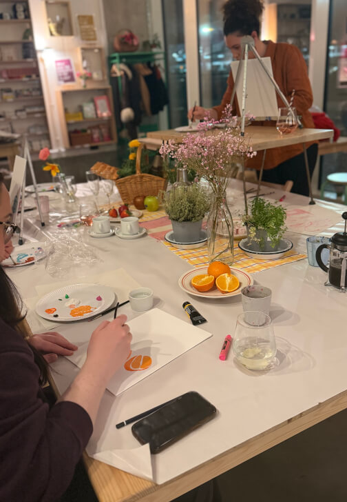 Still Life Painting Social Workshop