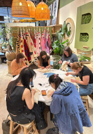 Stitch Resist Tie Dye Workshop