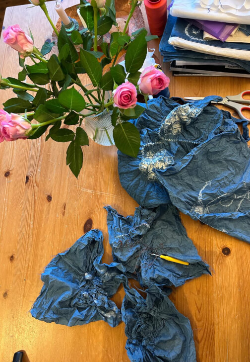 Stitch Resist Tie Dye Workshop