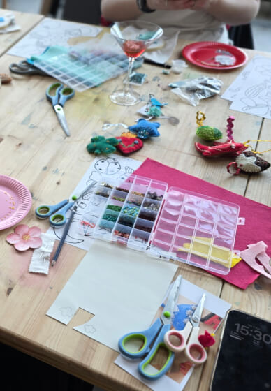 Stitch Your Own Charm - an Embroidery and Beading Workshop