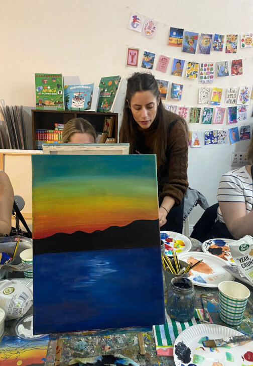 Summer Beginner's Acrylic Painting Class