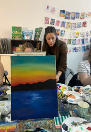 Summer Beginner's Acrylic Painting Class