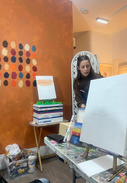 Summer Beginner's Acrylic Painting Class