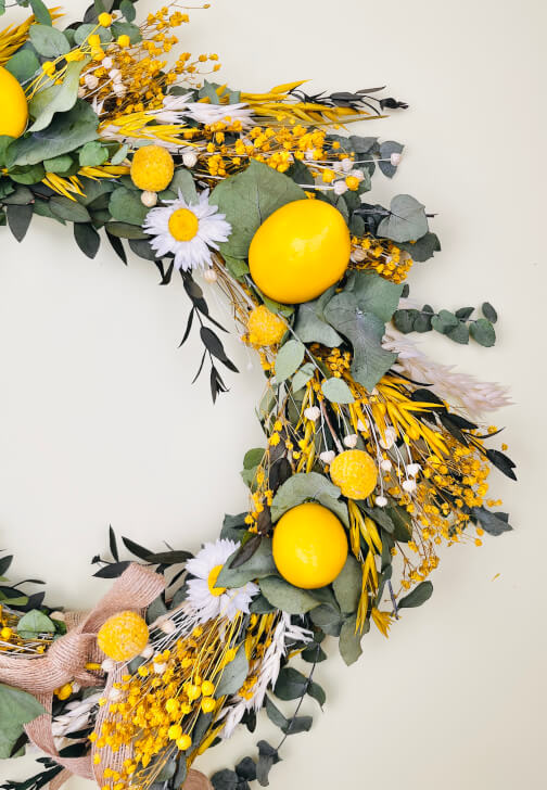 Summer Dried Flower Wreath Workshop