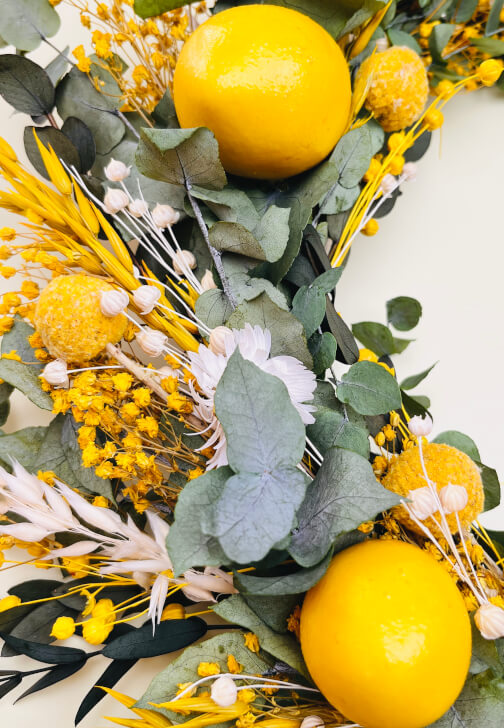 Summer Dried Flower Wreath Workshop