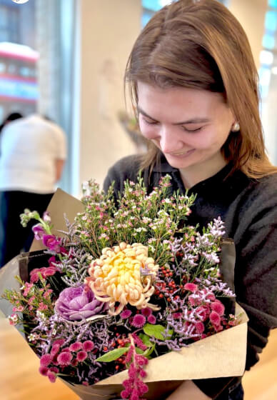 Summer Hand-Tied Flower Bouquet Workshop
