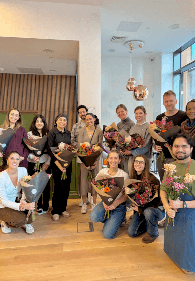 Summer Hand-Tied Flower Bouquet Workshop