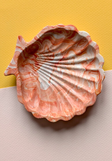 Summer Seashell and Starfish Trinket Dishes - Eco-Resin Workshop