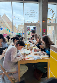 Summer Sip and Print: Playful Evening Printmaking Workshop