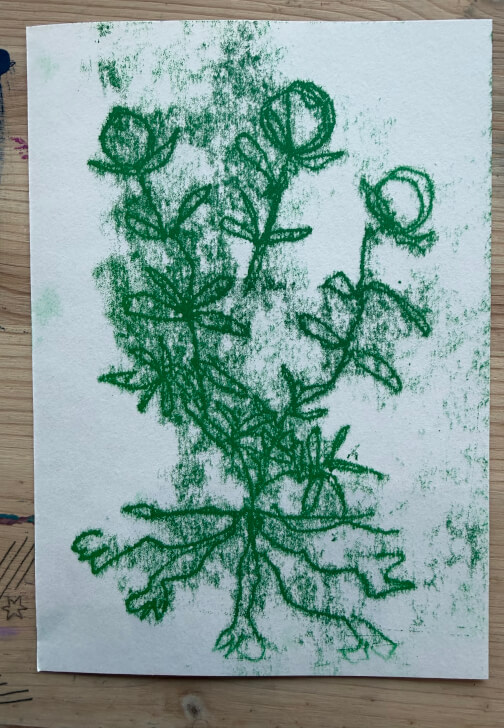 Summer Sip and Print: Playful Evening Printmaking Workshop