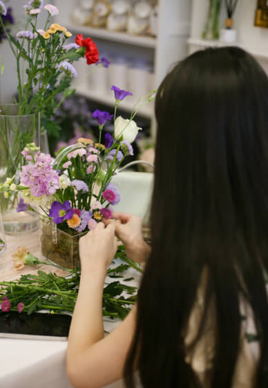 Summer Solstice Floral Basket Experience
