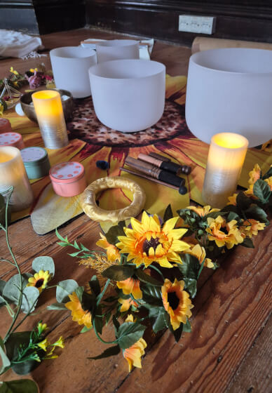 Summer Sound Bath and Mediterranean Refreshments