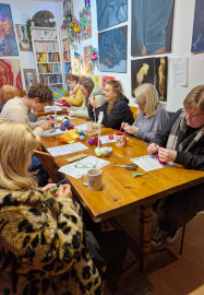 Sunburst Granny Square Crochet Class