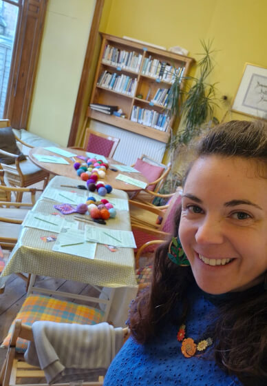 Sunburst Granny Square Crochet Class