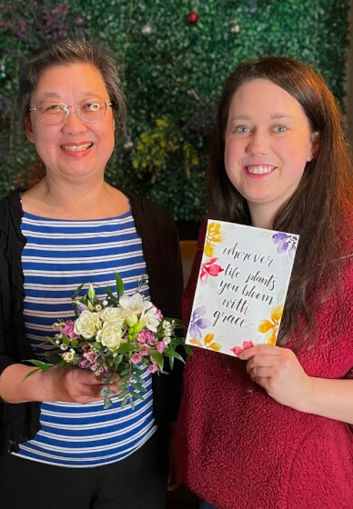 Sustainable Flower Arranging with Calligraphy Workshop