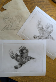 Taking Stock: Dry Point Autobiography Workshop