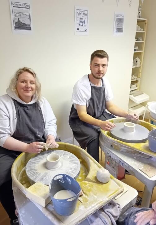 Taster Pottery Wheel Throwing Experience