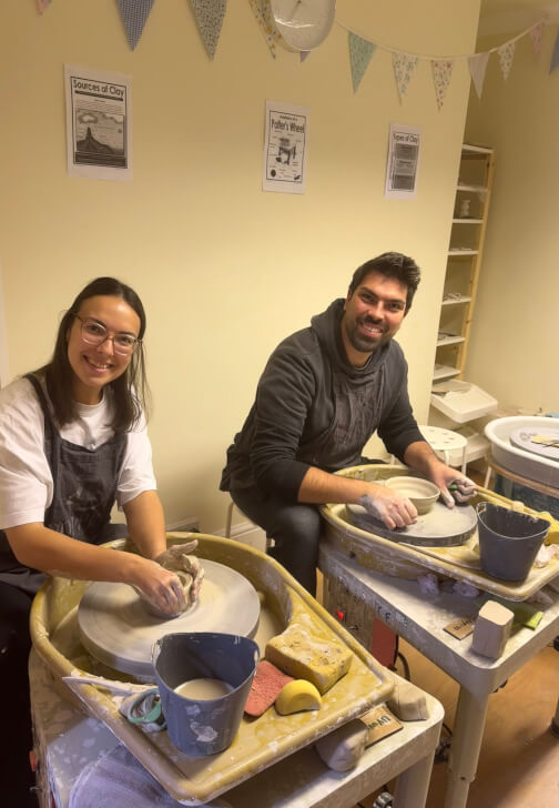Taster Pottery Wheel Throwing Experience
