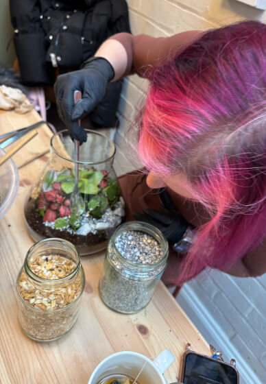 Terrarium Making Class