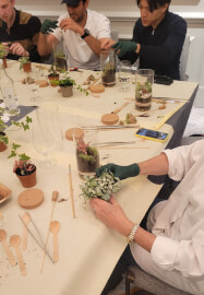 Terrarium Making Workshop - Leeds Team Building
